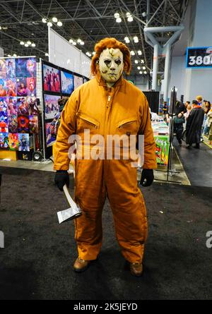 New York, USA. 8th Oct 2022. 10/0802022 New York City, NY Comic Con New York City, held at the Jacob Javitz Center in New York City, Saturday, October 8, 2022. Photo by Jennifer Graylock-Alamy News Stock Photo