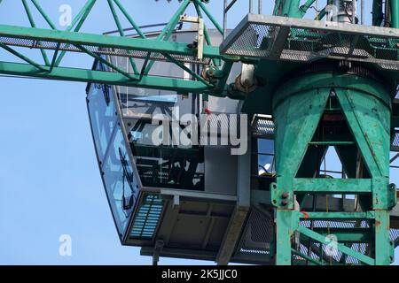 Construction crane Stock Photo