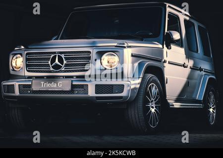 Merdeces Benz - Luxury Cars Stock Photo