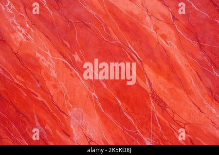 Background from a wall made of red marble Stock Photo