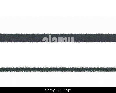 Digital produced horizontal lines abstract with several coloured pixels. Stock Photo