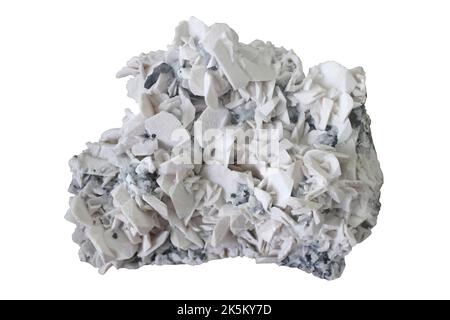 Dolomite - tabular crystals Stock Photo