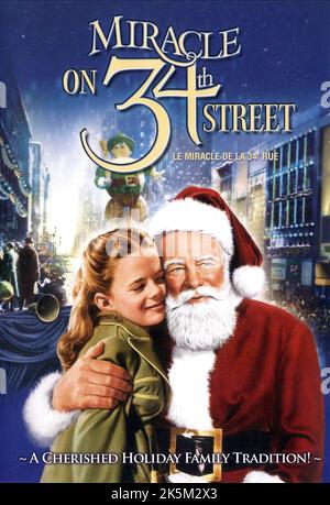 Miracle On 34th Street 1947 Miracle On 34th Street Movie Poster Natalie Wood, Edmund Gwenn Stock Photo