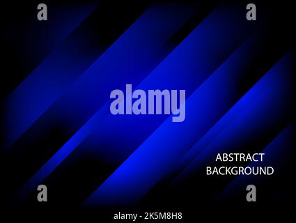 Abstract Background line parallel blue color tone vector illustration Stock Vector