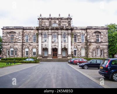 Union Theological College, the University for training ministers for the Presbyterian Church in Ireland, Belfast, Northern Ireland Stock Photo