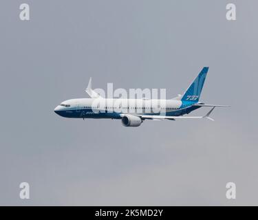 Boeing 737 MAX 10 airliner jet plane, the new version of the MAX series ...