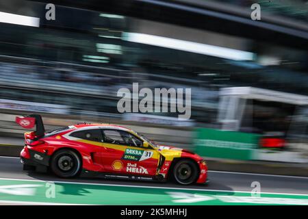 Hockenheim, Germany. 09th Oct, 2022. Sheldon van der LINDE is DTM Champion 2022, Credit: SPP Sport Press Photo. /Alamy Live News Stock Photo