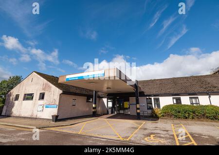 Westmorland General Hospital (WGH) Kendal is the Trust Headquarters of University Hospitals of Morecambe Bay NHS Foundation Trust Stock Photo