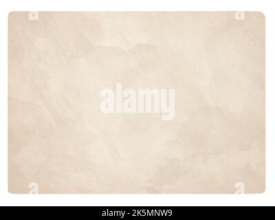 Old paper texture in ecru tones. Destroyed surface. Best for vintage design. Stock Photo