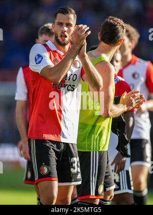 Rotterdam - David Hancko Of Feyenoord Celebrates The 1-3 During The ...