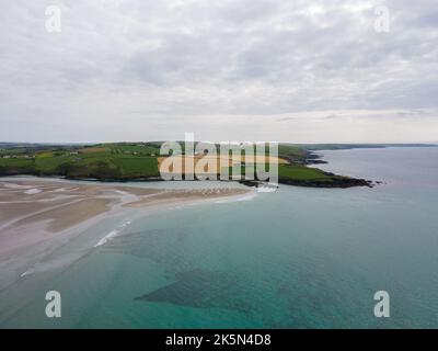 Ireland, West Cork, Inchydoney Beach - 05 16 2022: Inchydoney blue flag beach, considered one of the most beautiful in Ireland. Stock Photo