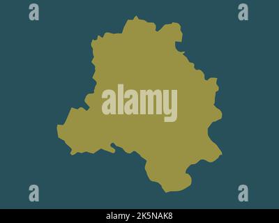 National Capital Territory of Delhi, union territory of India. Solid color shape Stock Photo