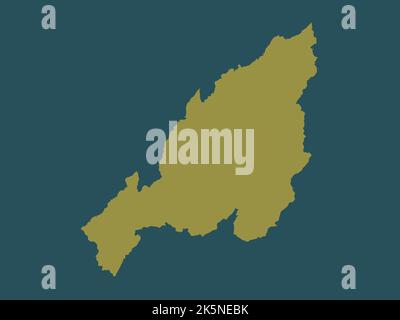 Nagaland, state of India. Solid color shape Stock Photo