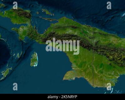 Papua Province Of Indonesia Low Resolution Satellite Map 2k5nryp 