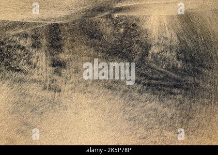Texture Background Structure template Sand yellow black Stock Photo