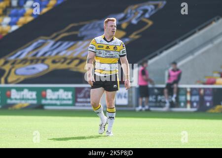 York, England -11th September 2022 - yk6. Rugby League Betfred Championship, York City Knights vs Workington Town  at LNER Community Stadium, York, UK Stock Photo