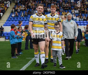 York, England -11th September 2022 - Liam Harris of York Knights. Rugby League Betfred Championship, York City Knights vs Workington Town  at LNER Community Stadium, York, UK Stock Photo