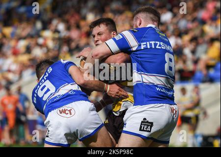 York, England -11th September 2022 - AJ Towse of York Knights. Rugby League Betfred Championship, York City Knights vs Workington Town  at LNER Community Stadium, York, UK Stock Photo