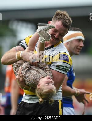 York, England -11th September 2022 - Danny Kirmond of York Knights. Rugby League Betfred Championship, York City Knights vs Workington Town  at LNER Community Stadium, York, UK Stock Photo