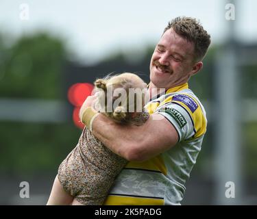 York, England -11th September 2022 - Danny Kirmond of York Knights. Rugby League Betfred Championship, York City Knights vs Workington Town  at LNER Community Stadium, York, UK Stock Photo