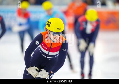 HEERENVEEN, NETHERLANDS - OCTOBER 9: Melle Van t Wout, The Netherlands ...