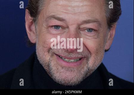 Andy Serkis attending the Allelujah Premiere as part of the 66th BFI London Film Festival in Paris, France on October 09, 2022. Photo by Aurore Marechal/ABACAPRESS.COM Stock Photo