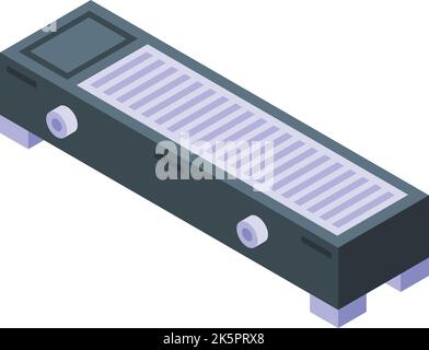 Climate convector icon isometric vector. Room energy. Domestic service Stock Vector