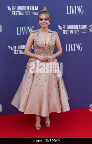 Aimee Lou Wood attending the Living Premiere as part of the 66th BFI