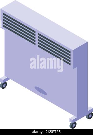 Device system icon isometric vector. Service domestic. Central electric Stock Vector