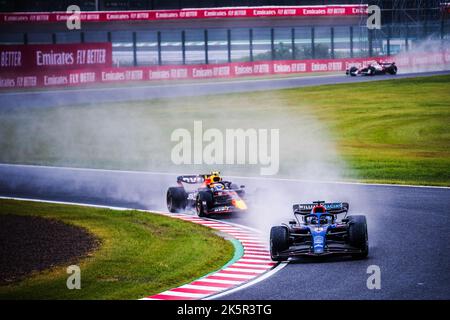 Suzuka, Japan. 09th Oct, 2022. SUZUKA, JAPAN, 07.10.2022; #23, Alexander Albon, THAI, Team Williams F1. FW44, Mercedes engine during the F1 Grand Prix of Japan at Suzuka Circuit on October 7, 2022 in Suzuka, Credit: SPP Sport Press Photo. /Alamy Live News Stock Photo