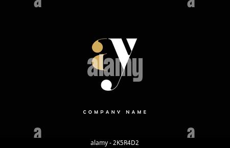 AY, YA  Abstract Letters Logo Monogram Stock Vector