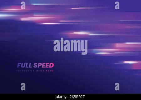 Modern abstract high-speed motion effect. Futuristic dynamic motion technology. Motion pattern for banner or poster design background idea Stock Vector