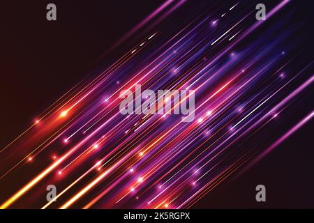 Modern abstract high-speed motion effect. Futuristic dynamic motion technology. Motion pattern for banner or poster design background idea Stock Vector