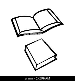 Open and close book set. book vector design.  book icons collections. sign design. Best collection of designer. Best graphic source Stock Vector