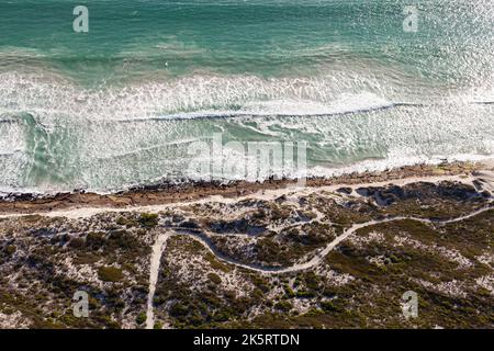 West Coast, north of Langebaan, South Africa. Stock Photo