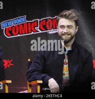 October 09, 2022 Daniel Radcliffe, attend New York Comic Con 2022 ...