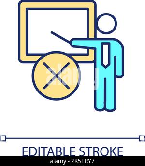 Without explanation RGB color icon Stock Vector