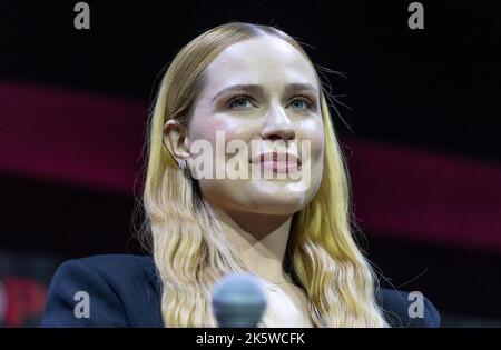 Evan Rachel Wood attends panel WEIRD: The Al Yankovic Story during New ...