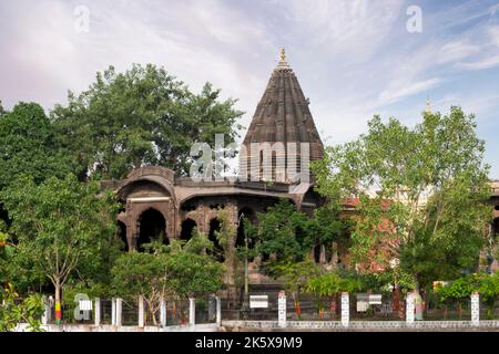 Krishnapura Chhatri, Indore, Madhya Pradesh. Indian Architecture. Ancient Architecture of Indian temple. Stock Photo