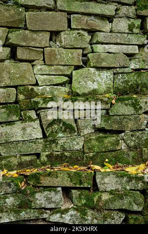 pattern gray color of modern style design decorative uneven cracked real stone wall surface  Background with stone texture