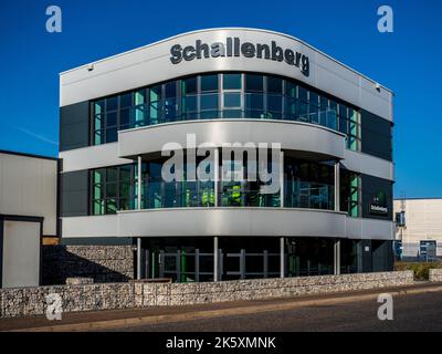 Schallenberg International Limited HQ Felixstowe UK - Global freight movement and logistics management company Stock Photo