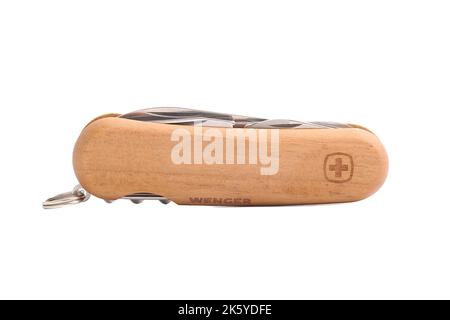 Swiss Knife Closeup Stock Photo
