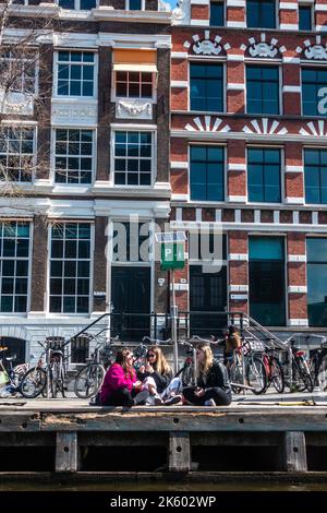Amsterdam, April 2022. Photographer: Ale Espaliat Stock Photo