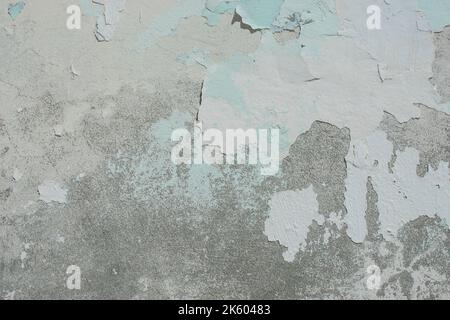 Abstract background old wall paited white,gray,green Stock Photo