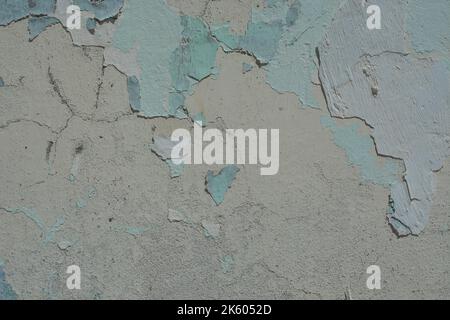 Abstract background old wall paited white,gray,green Stock Photo