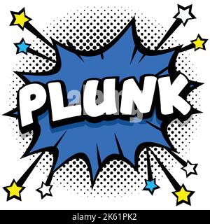 Plunks Drawing plunk Comic bright template with speech bubbles on colorful frames ...