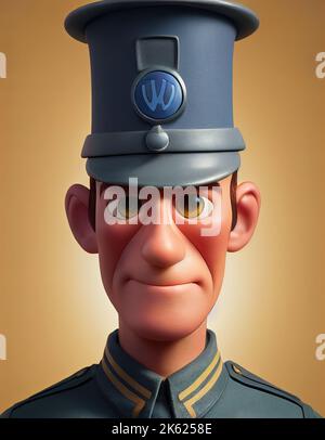 3d cartoon soldier in uniform holding an alarm clock, 3d illustration render Stock Photo - Alamy 3d cartoon soldier in uniform holding an alarm clock, 3d illustration render Stock Photo - Alamy