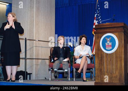 Office of Disability Employment Policy - 11th Anniversary of American Disabilities Act (ADA) with Teddy Pendegrass Stock Photo