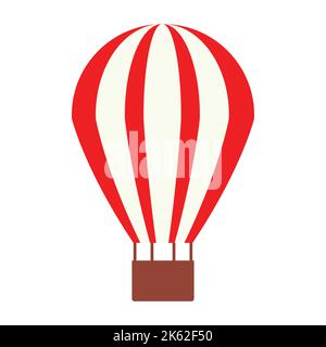 cute of balloon on cartoon version,vector illustration Stock Vector