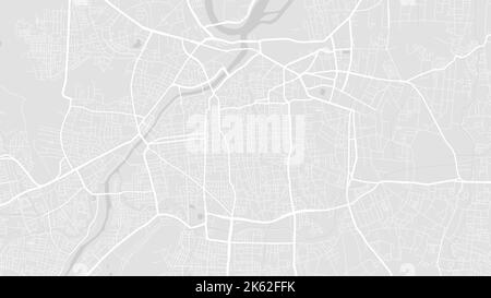 City Map Pune India Asia vector illustration black white Stock Vector ...